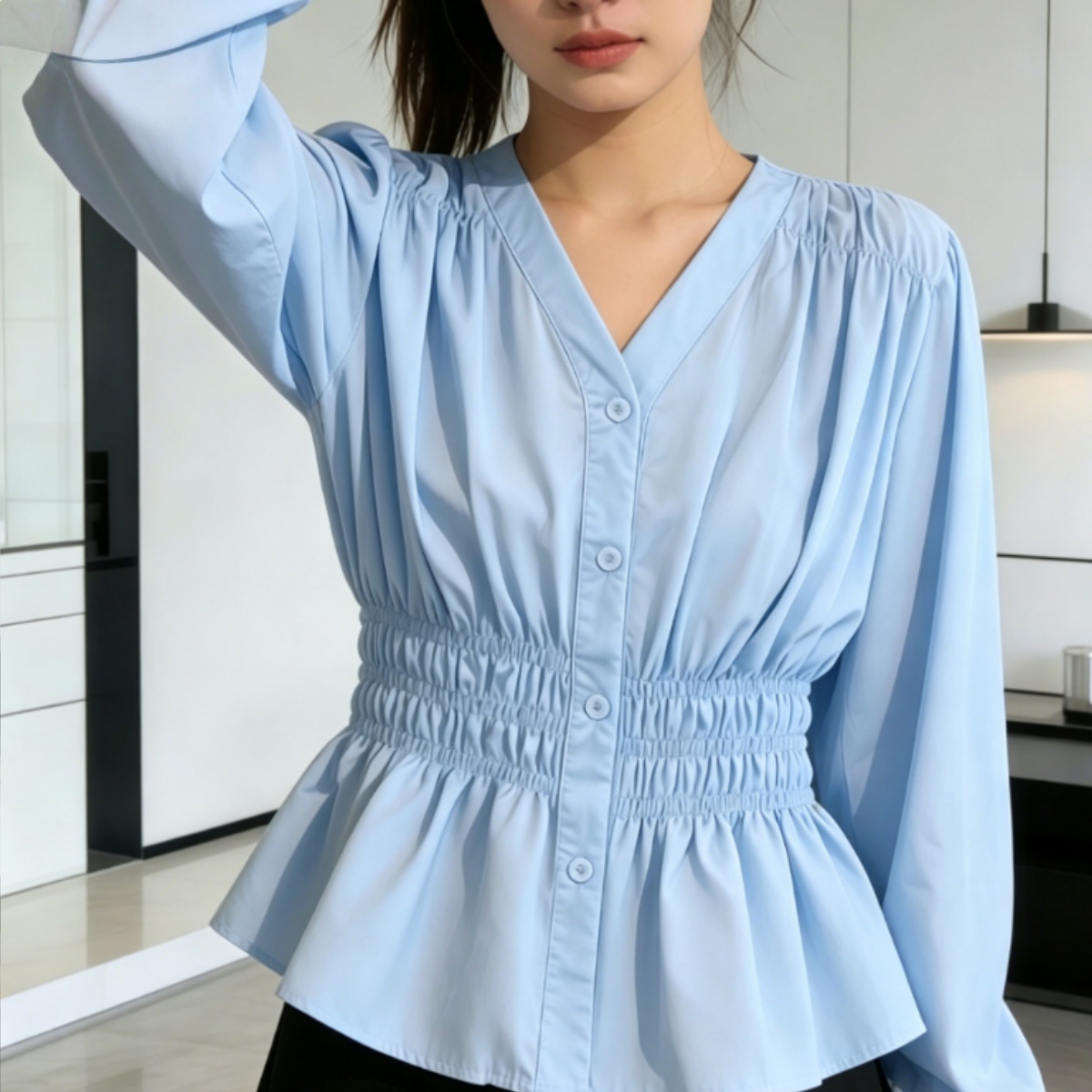 Summer Clothing For 60 Year Old Woman - 200 Pounds Plus Size Office Lady