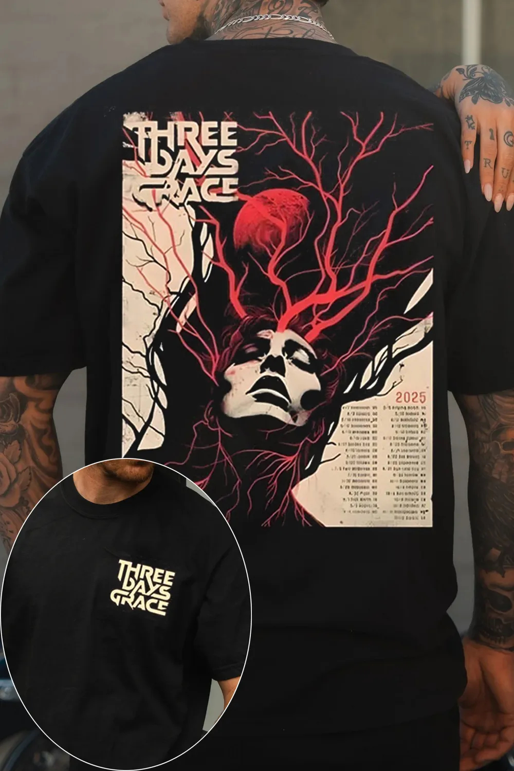 Summer Clothing Women Canada - 2026 Three Days Grace Canada band