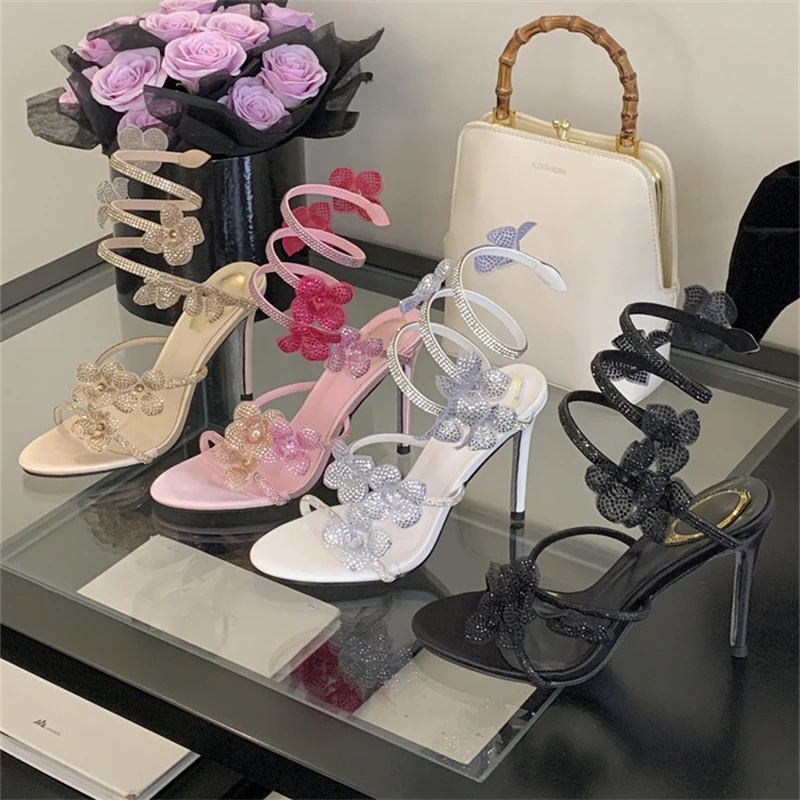 Summer Clothing Petite - Aneikeh 2026 Summer Open Toe Ankle