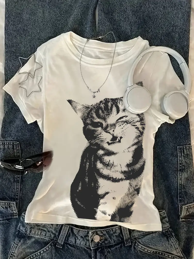 Summer Clothing For Women - Summer Harajuku Letter Graphic T Shirts