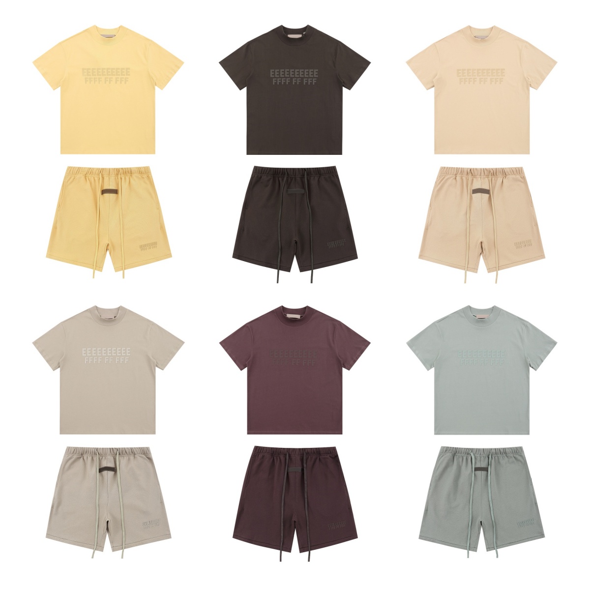 Quality Summer Clothing - Classic Brand Double Line Letter Print
