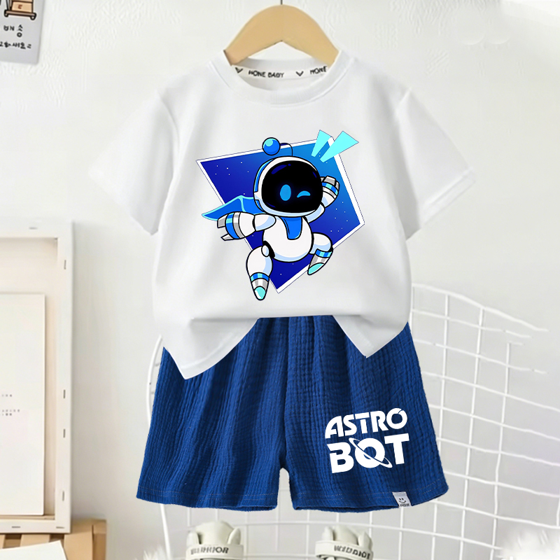 Summer Clothing For Baby Boy - Game Astrobots Boy Girl Outfit Astro
