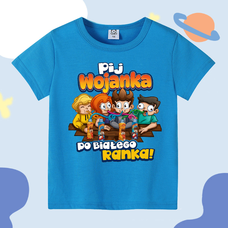 Summer Clothing Boys - Wojan Team Children Short Sleeve T-Shirt