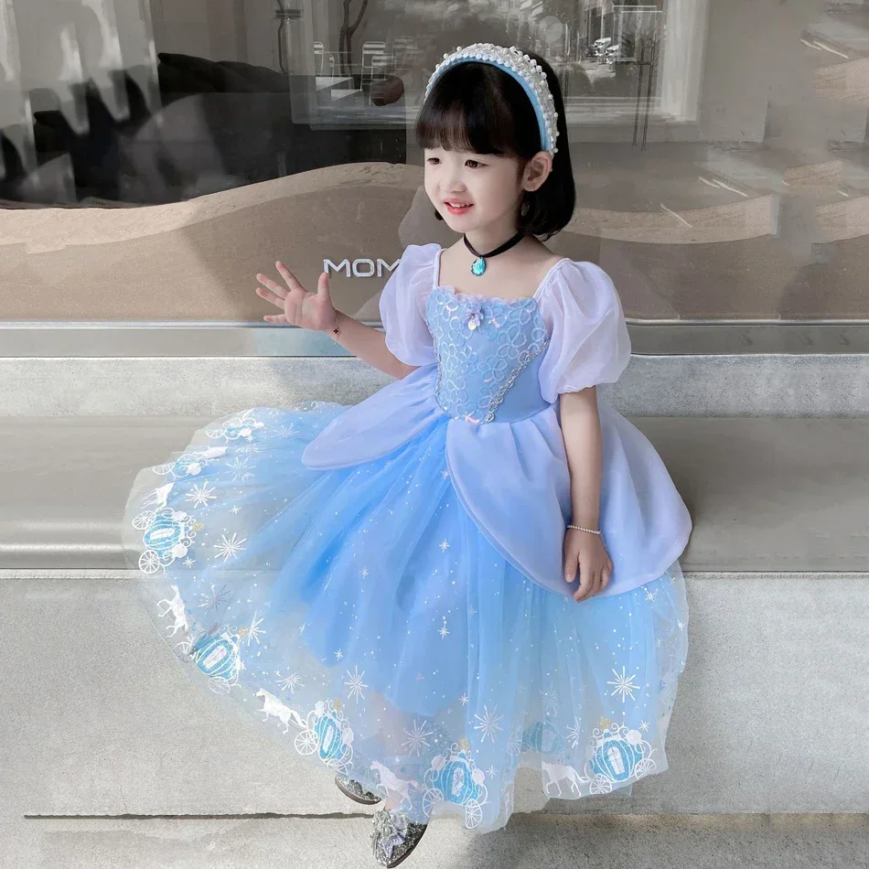 Cinderella Princess Cosplay Dr - Summer Clothing Gifts incelemesi ve fiyatı