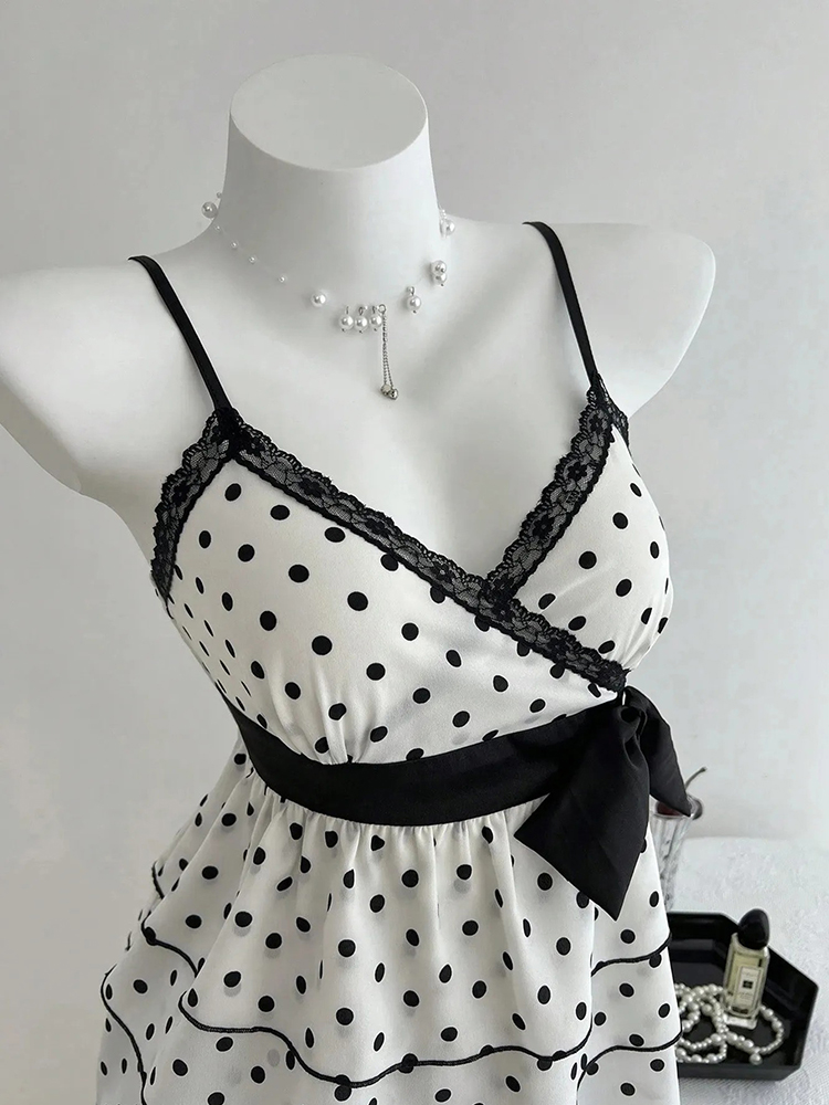 French-Style Retro Lace Patchw - Summer Clothing For 60 Year Old Woman incelemesi ve fiyatı
