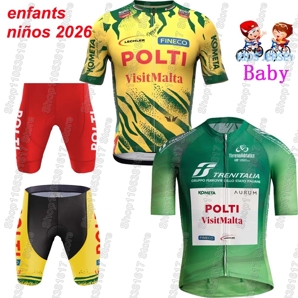 Kids Polti Visitmalta Team Cyc - Summer Clothing Kids Sale incelemesi ve fiyatı