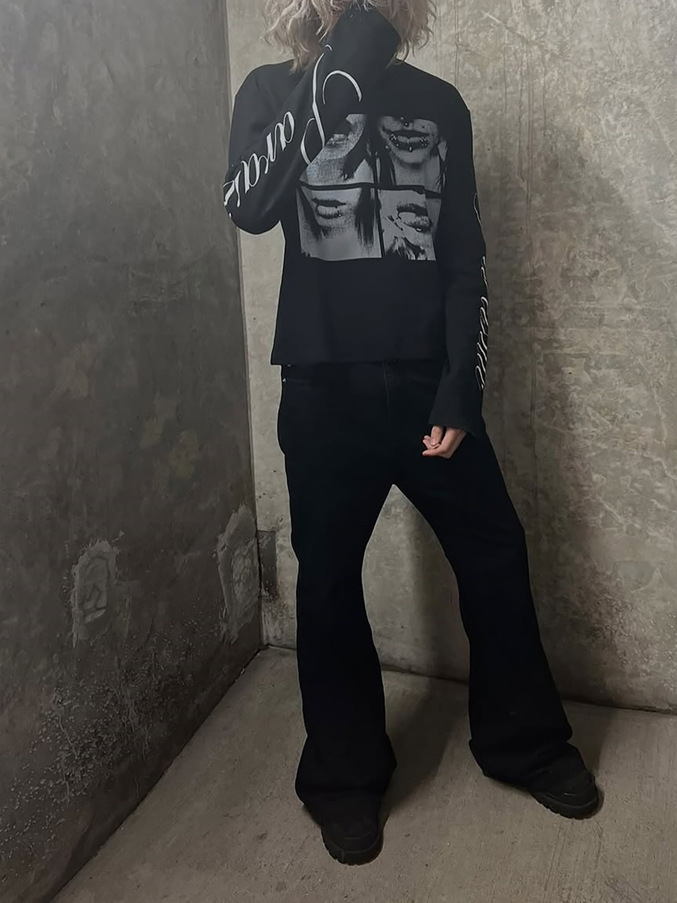 Dark style street punk unisex  - Summer Clothing Mens incelemesi ve fiyatı
