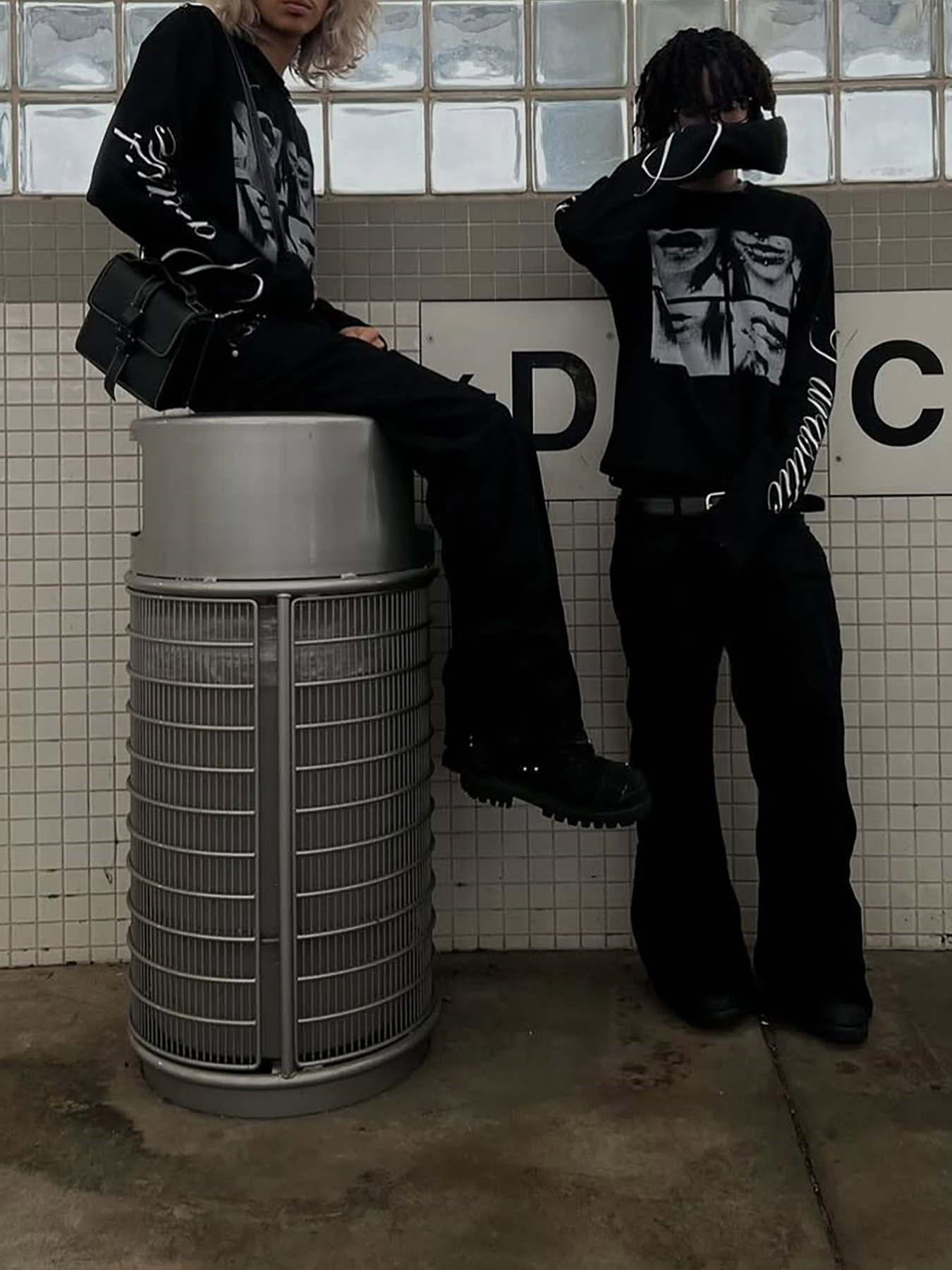 Dark style street punk unisex  - Summer Clothing Mens incelemesi ve fiyatı