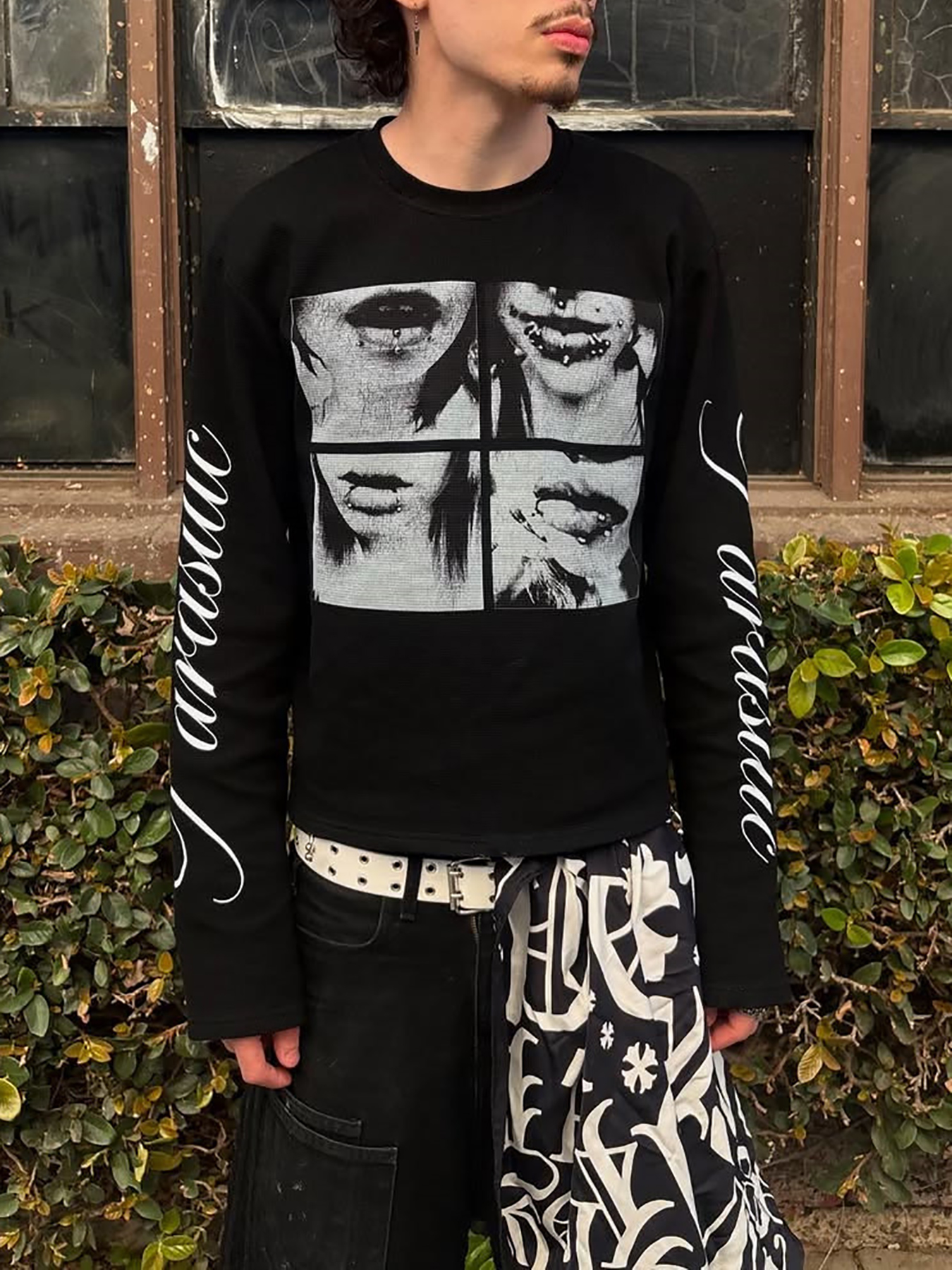 Dark style street punk unisex  - Summer Clothing Mens incelemesi ve fiyatı
