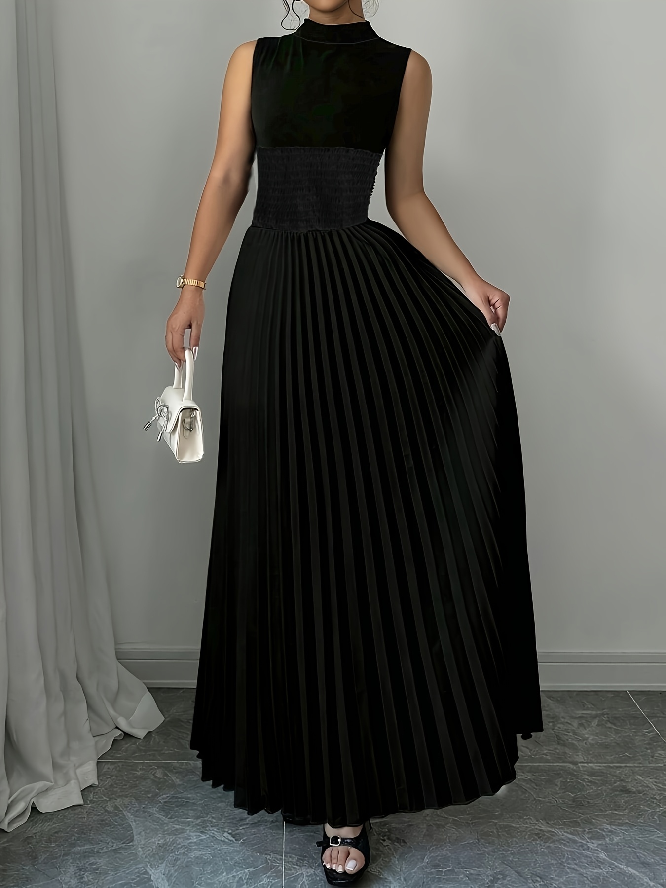 Black Women's Oversized Woven  - Summer Clothing For 60 Year Old Woman incelemesi ve fiyatı