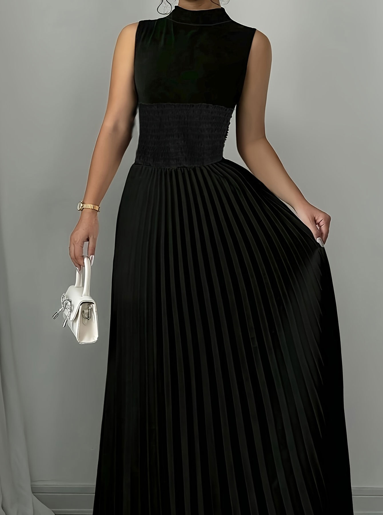 Black Women's Oversized Woven  - Summer Clothing For 60 Year Old Woman incelemesi ve fiyatı
