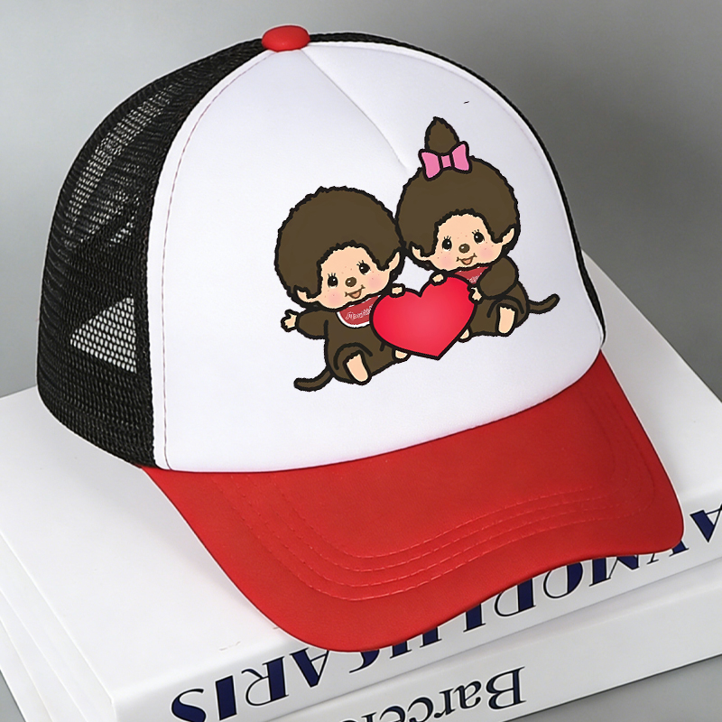 Monchhichi Mesh Baseball Caps  - Summer Clothing Boys incelemesi ve fiyatı