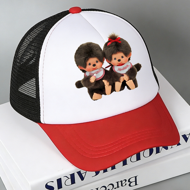 Monchhichi Mesh Baseball Caps  - Summer Clothing Boys incelemesi ve fiyatı