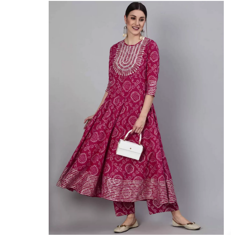 Indian Pure Cotton Rose Red Pr - Summer Clothing Pakistan incelemesi ve fiyatı