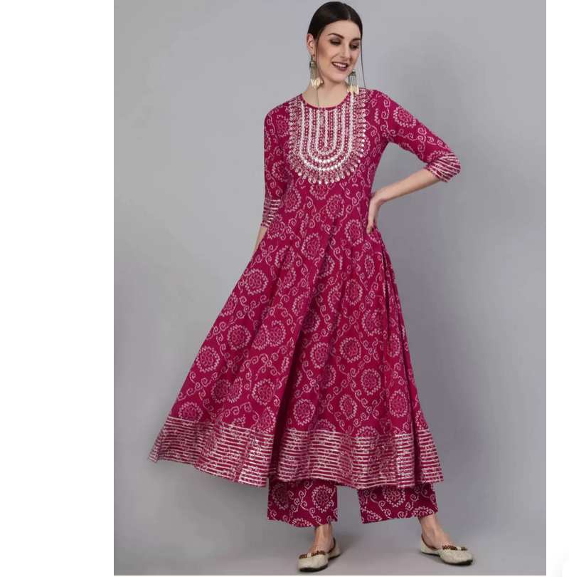 Indian Pure Cotton Rose Red Pr - Summer Clothing Pakistan incelemesi ve fiyatı