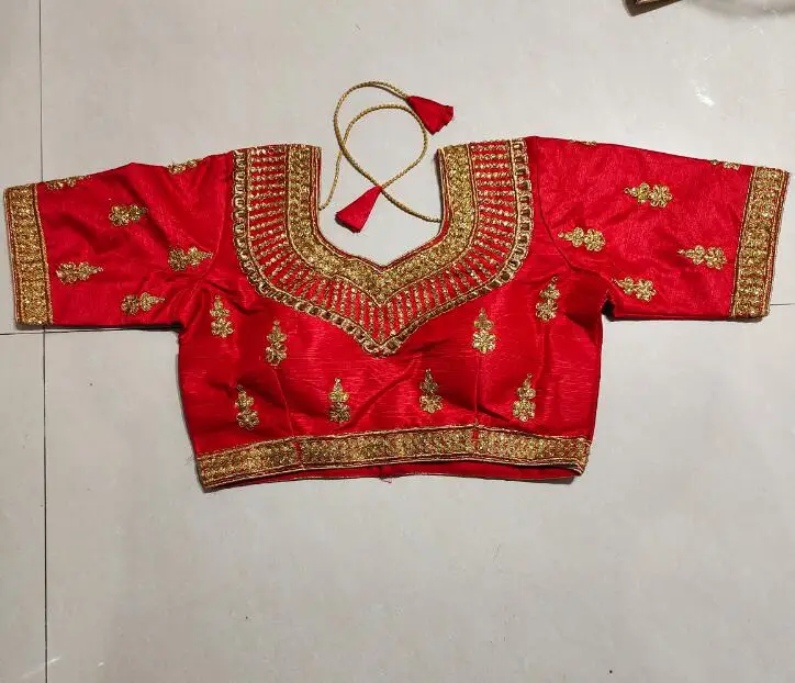 Traditional Indian Sari Top Wo - Summer Clothing Pakistan incelemesi ve fiyatı