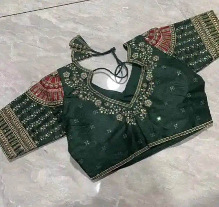 Traditional Indian Sari Top Wo - Summer Clothing Pakistan incelemesi ve fiyatı