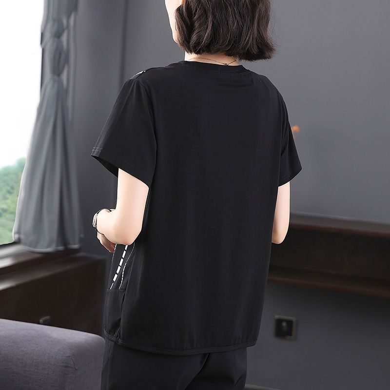 Leisure Elegant Fashion Round  - Summer Clothing For 60 Year Old Woman incelemesi ve fiyatı