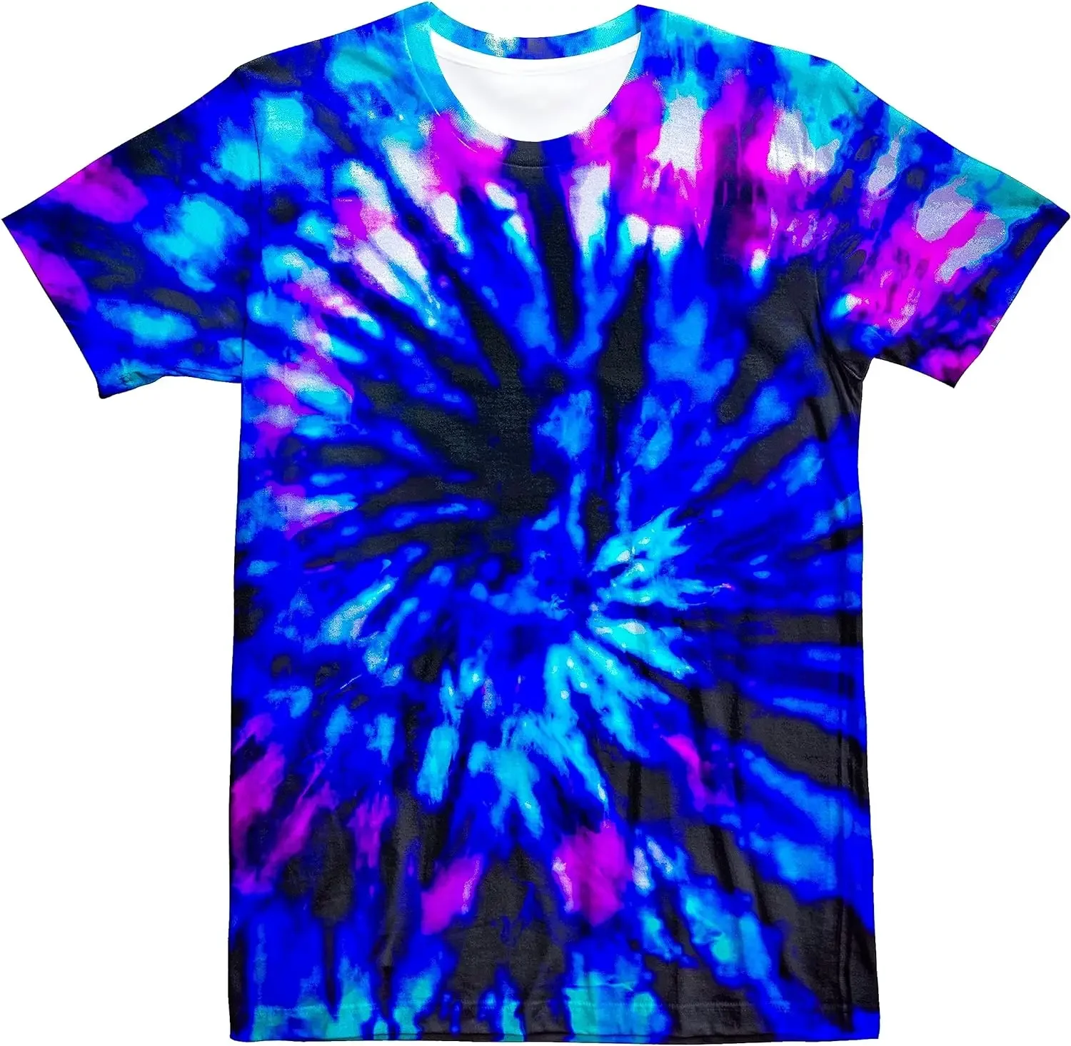 Unisex Retro Tie Dye t shirt f - Summer Clothing For 60 Year Old Woman incelemesi ve fiyatı