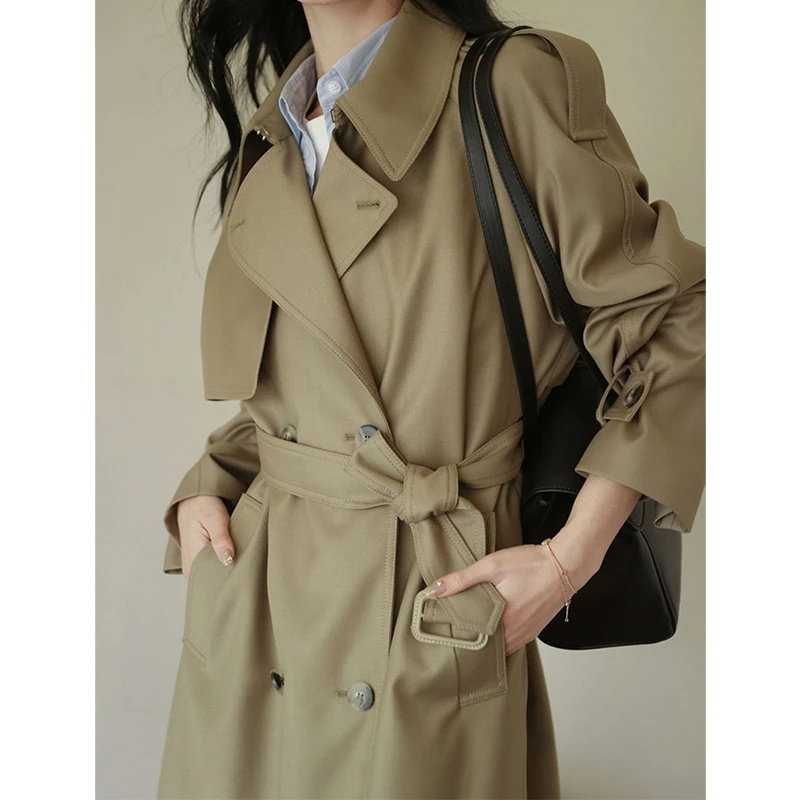 2025 Autumn Women's Trench Coa - Summer Clothing For Women Over 50 incelemesi ve fiyatı