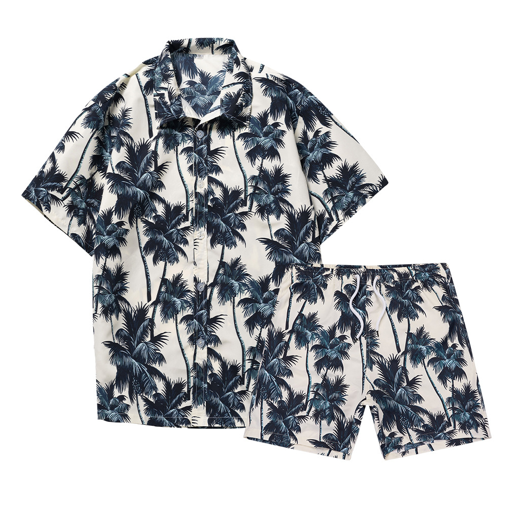 Hawaiian Coconut Tree 3D Print - Summer Clothing Mens incelemesi ve fiyatı
