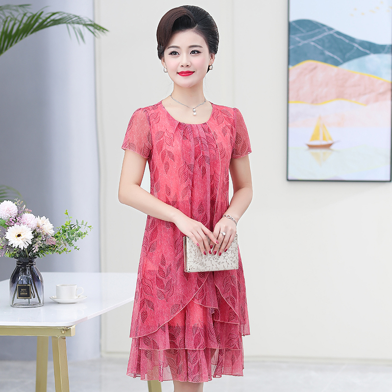Summer  Dress NEW Casual Short - Summer Clothing For 60 Year Old Woman incelemesi ve fiyatı