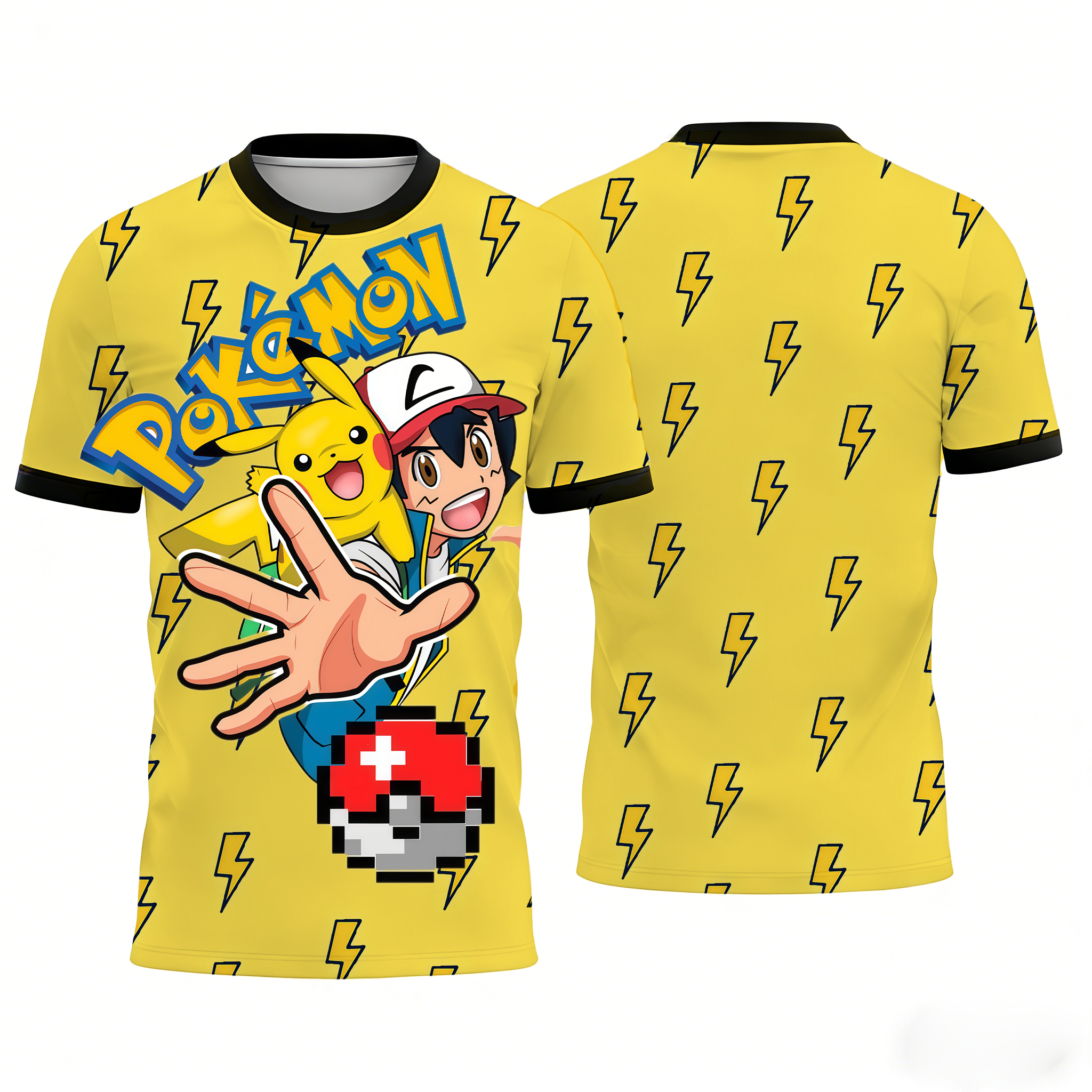 2026 Hot Sale New Pokemon Ash  - Summer Clothing Kids Sale incelemesi ve fiyatı