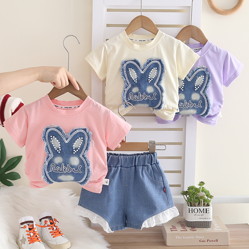 2026 Hot Sale Kids Girls 2pcs  - Summer Clothing Kids Sale incelemesi ve fiyatı