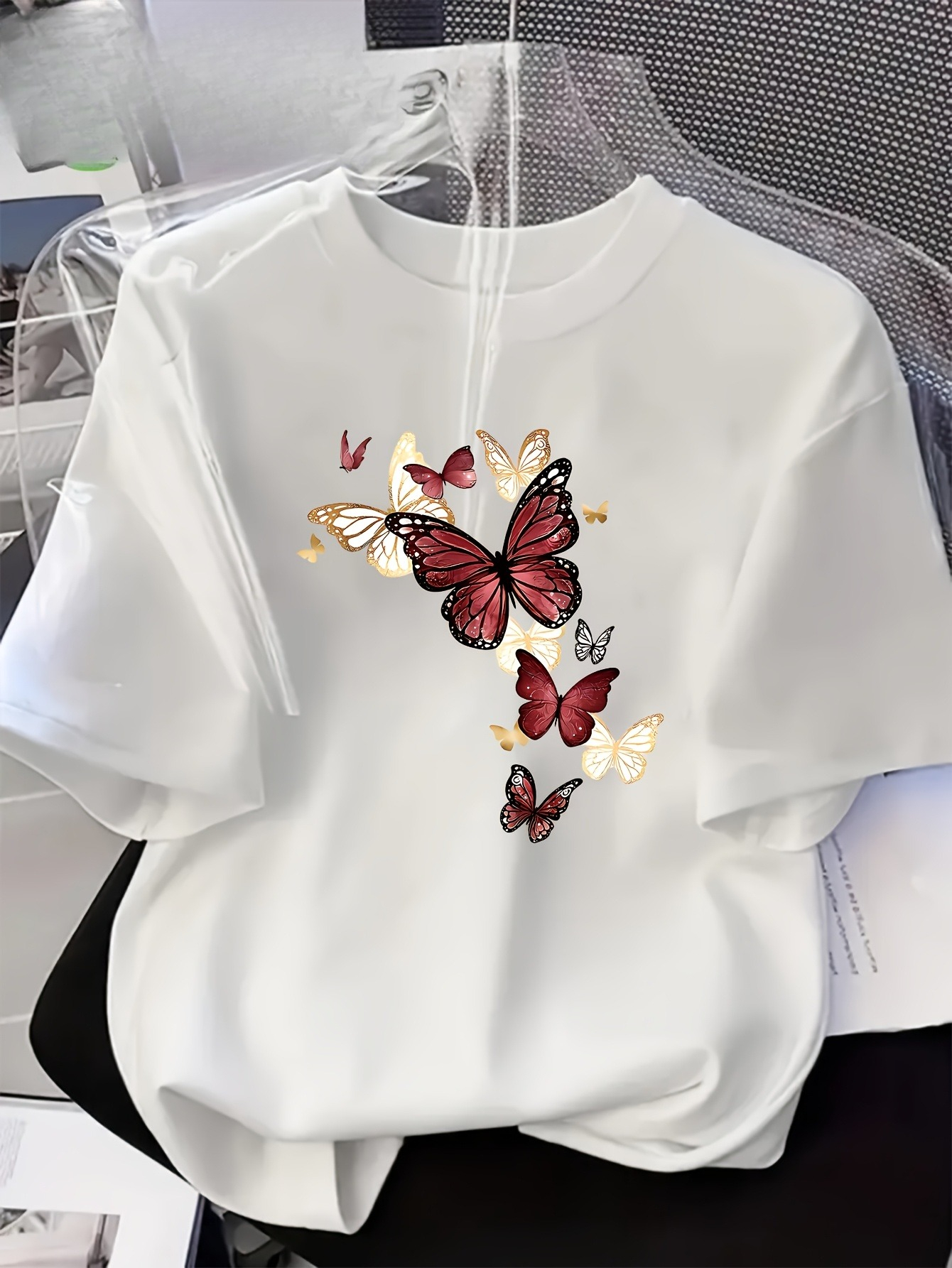 Women's Short Sleeve T-Shirt w - Summer Clothing Essentials Women incelemesi ve fiyatı