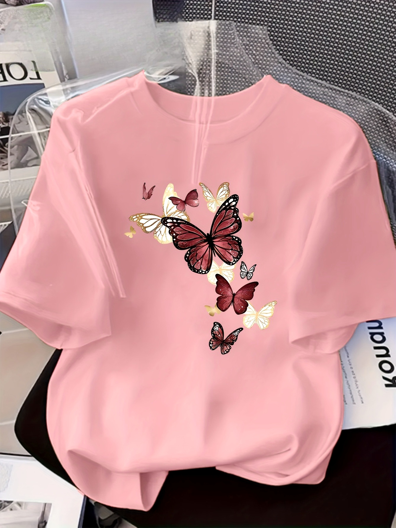 Women's Short Sleeve T-Shirt w - Summer Clothing Essentials Women incelemesi ve fiyatı