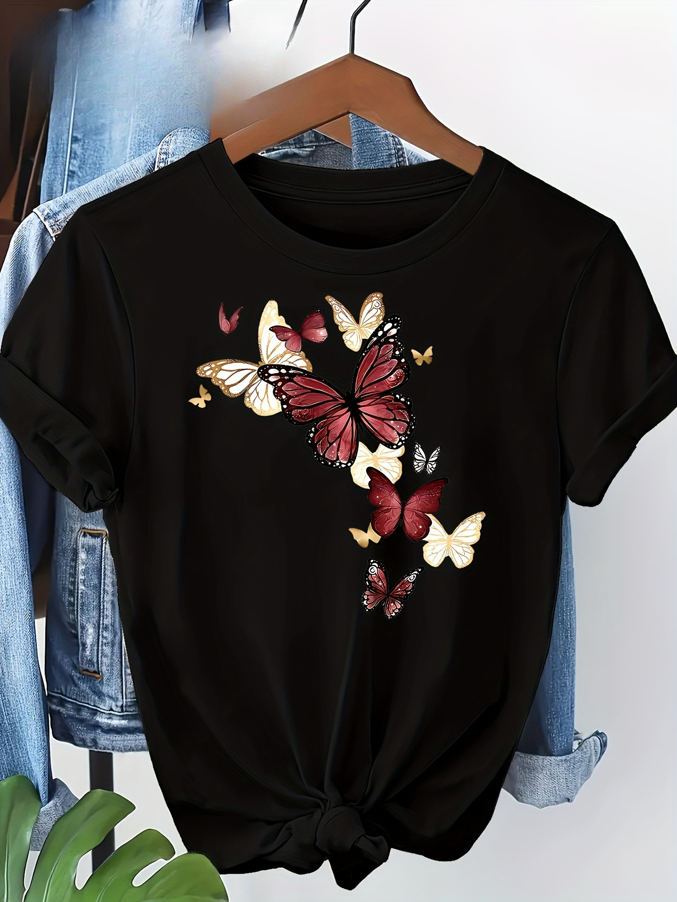 Women's Short Sleeve T-Shirt w - Summer Clothing Essentials Women incelemesi ve fiyatı