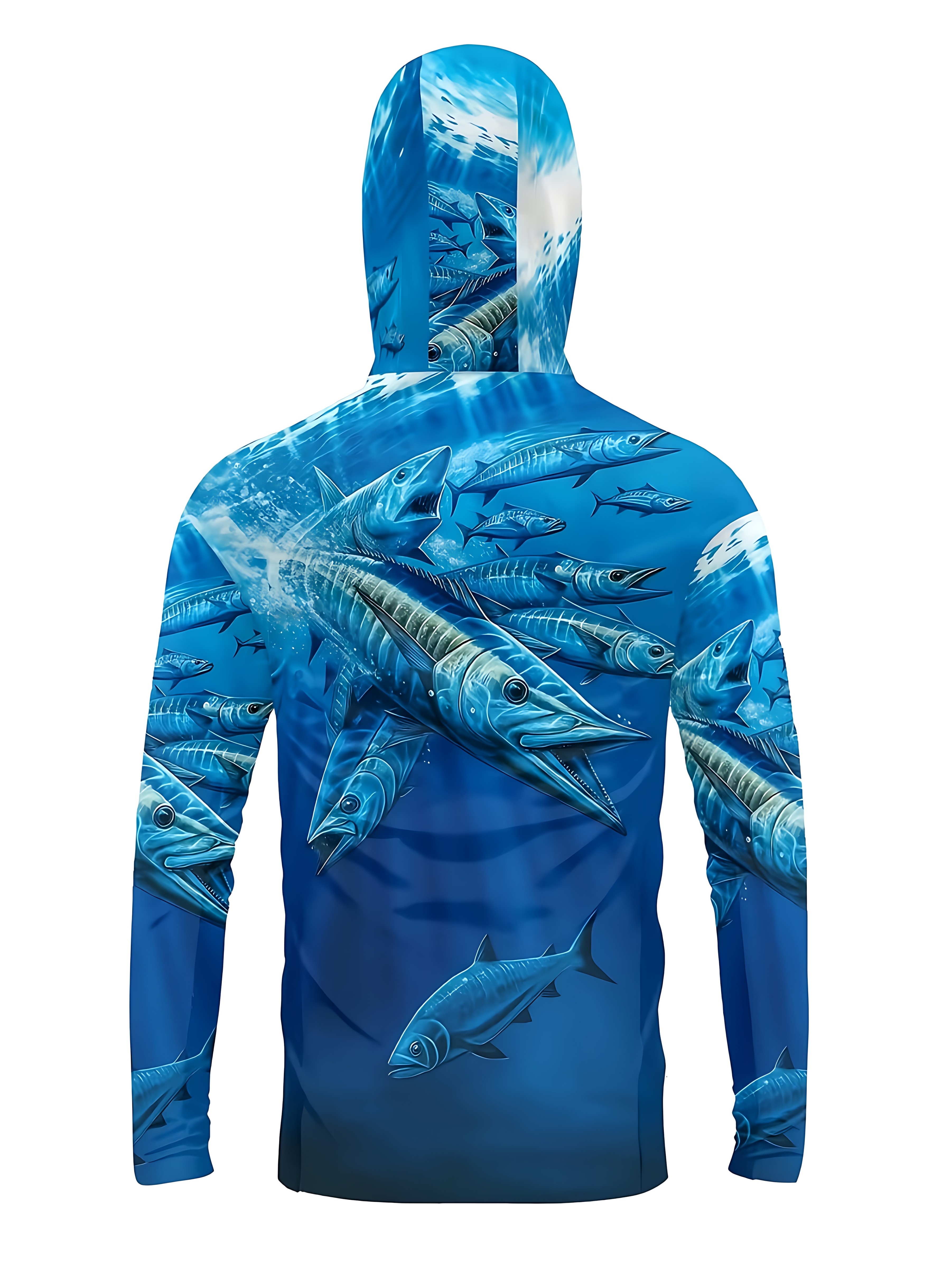 Fishing Shirt Hooded Men Fishi - Summer Clothing Mens incelemesi ve fiyatı