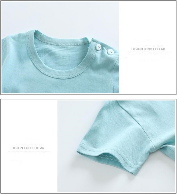 Cotton Tees+Shorts 2-piece Tra - Summer Clothing For Baby Boy incelemesi ve fiyatı