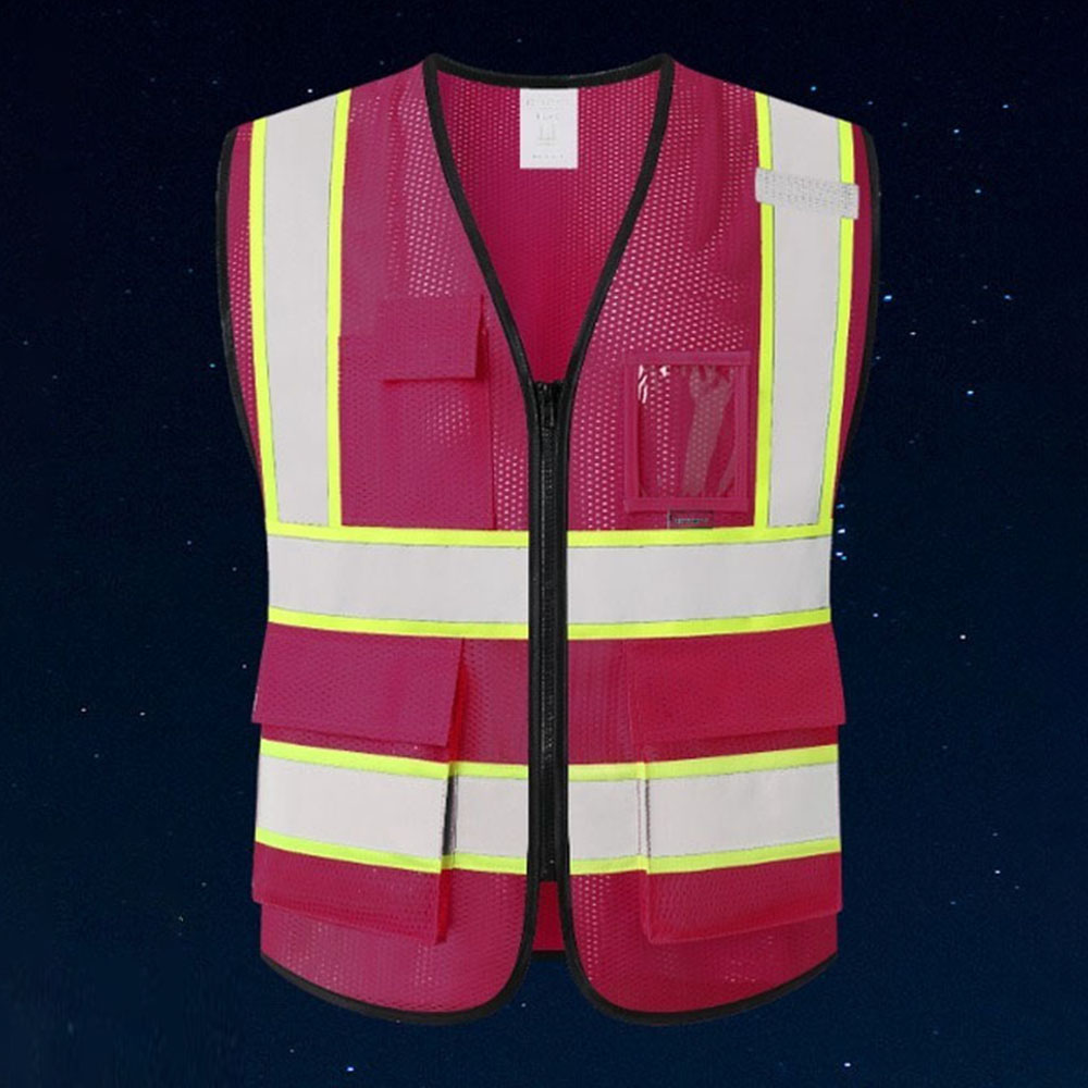 Summer Unisex Mesh Vest with P - Summer Hi Vis Clothing incelemesi ve fiyatı