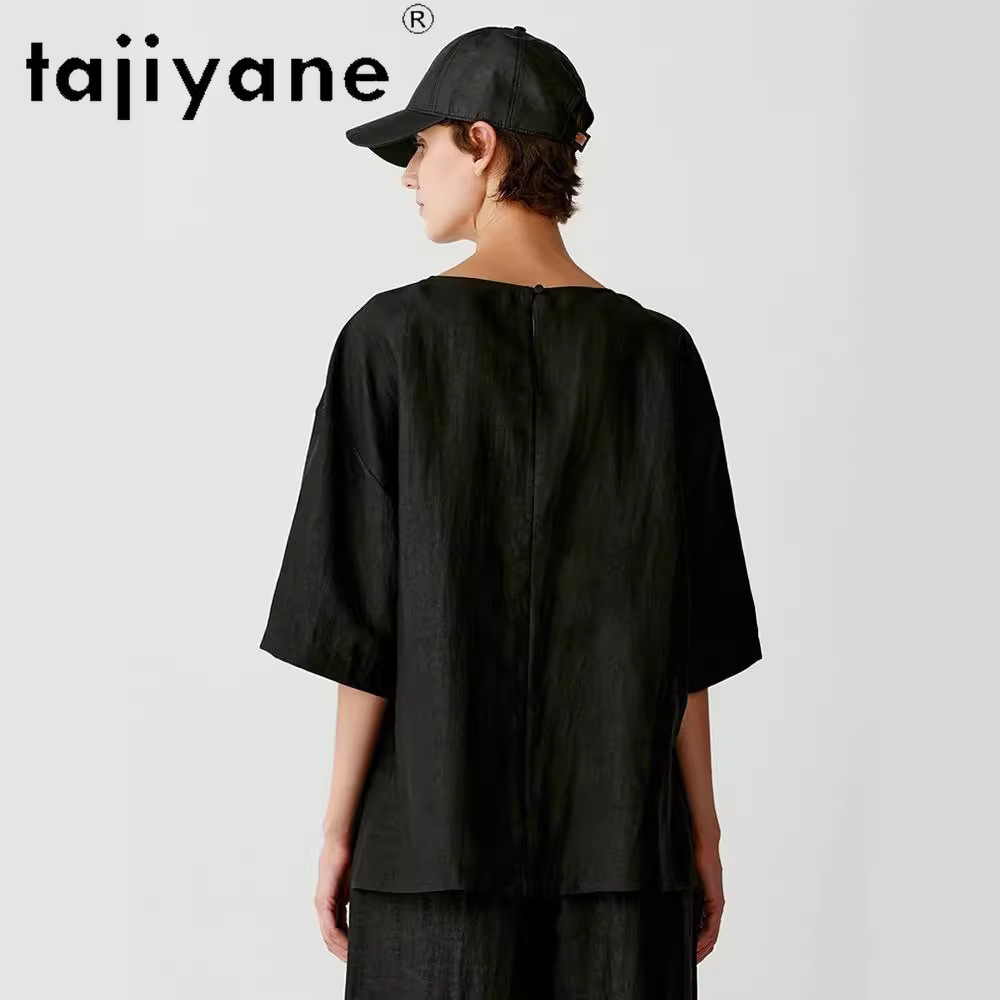 TAJIYANE 100% Real Mulberry Si - Summer Clothing Essentials Women incelemesi ve fiyatı