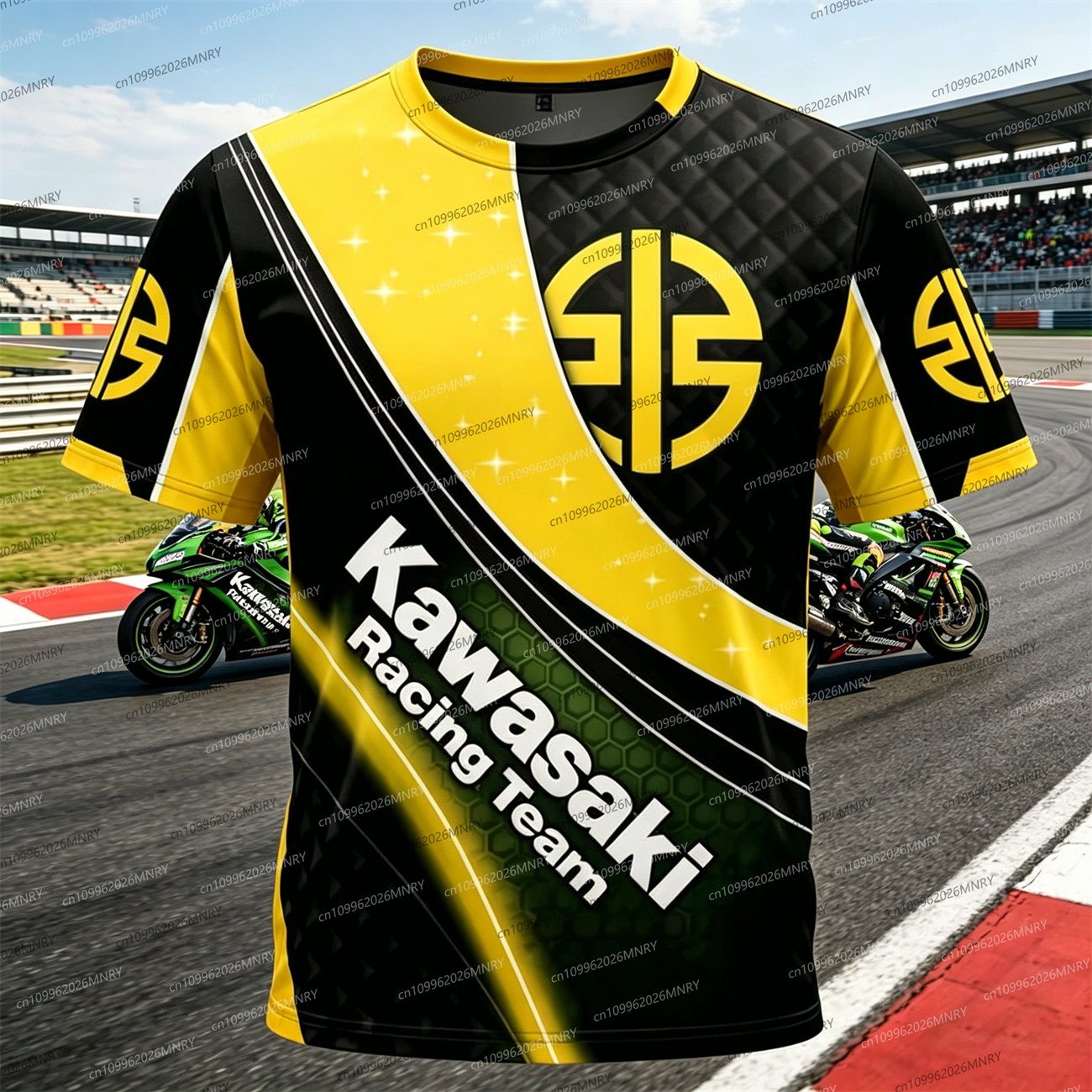 Men Oversized t-shirt Kawasaki - Summer Clothing Motorcycle incelemesi ve fiyatı