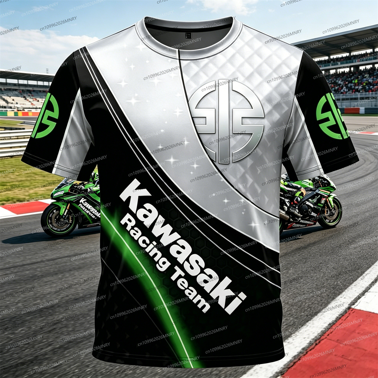 Men Oversized t-shirt Kawasaki - Summer Clothing Motorcycle incelemesi ve fiyatı