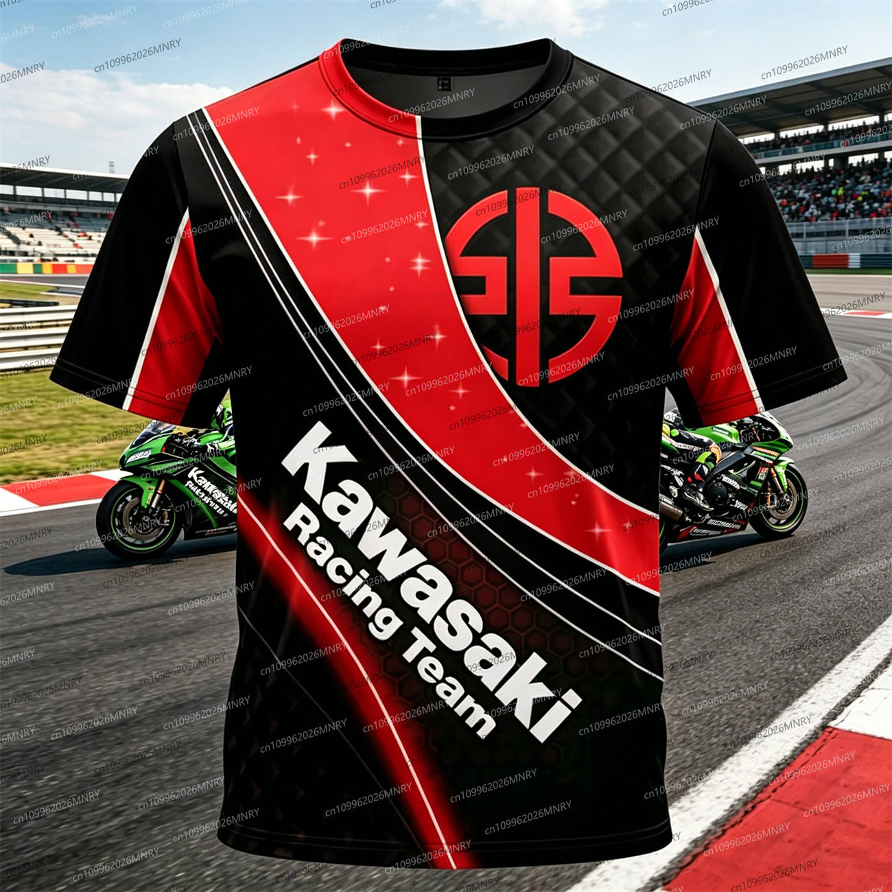 Men Oversized t-shirt Kawasaki - Summer Clothing Motorcycle incelemesi ve fiyatı
