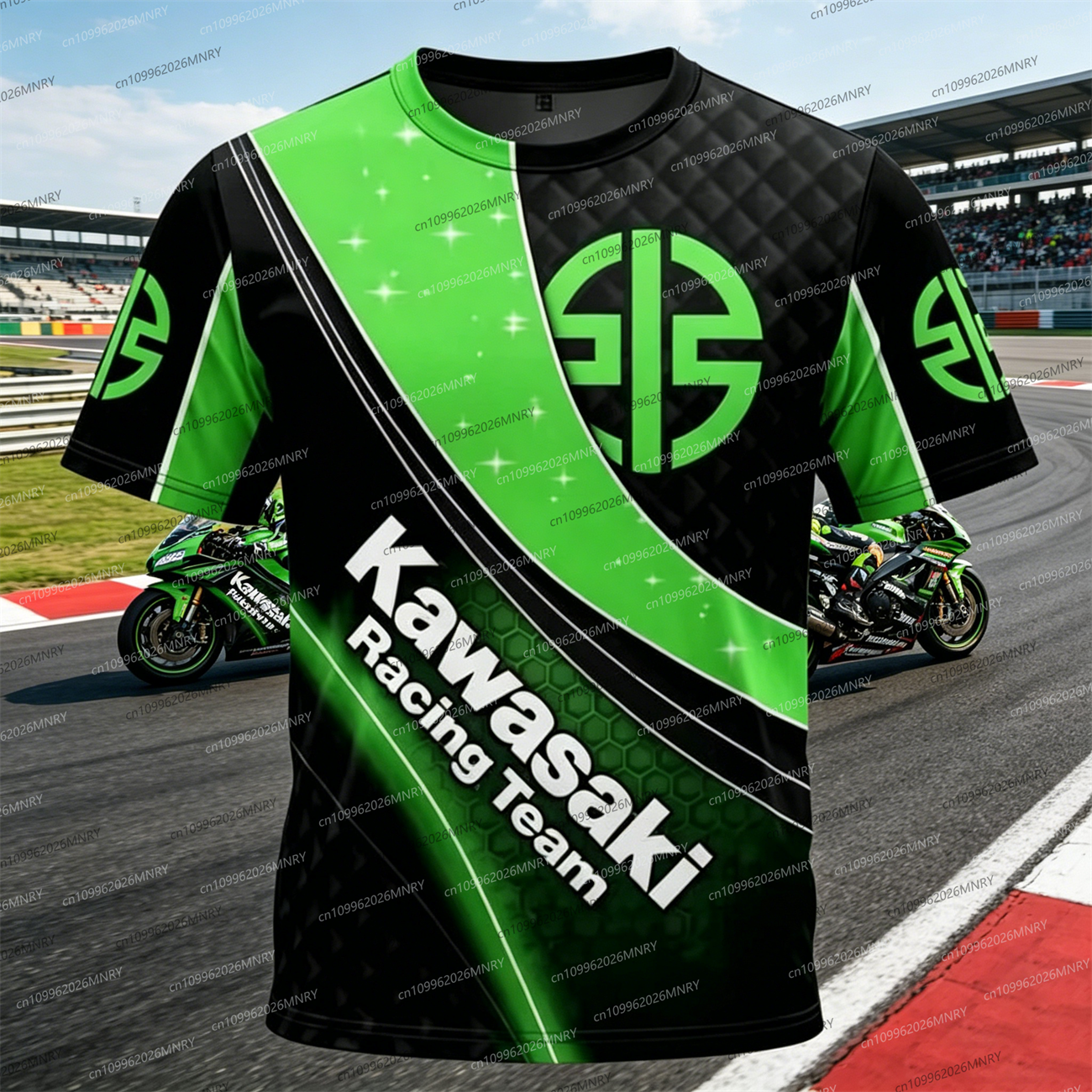Men Oversized t-shirt Kawasaki - Summer Clothing Motorcycle incelemesi ve fiyatı