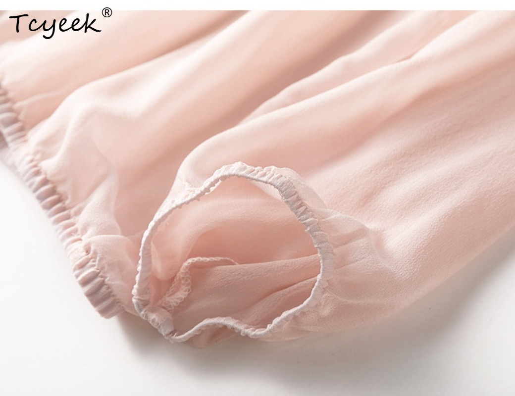 Tcyeek 100% Real Mulberry Silk - Summer Clothing For Women incelemesi ve fiyatı