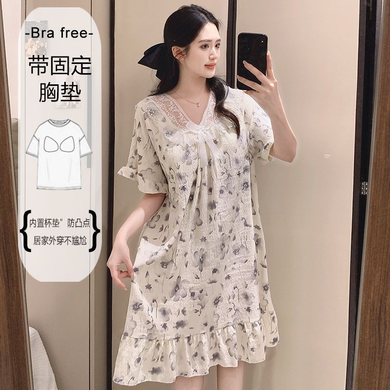 Plus Size Sweet Floral Print N - Summer Clothing For Women incelemesi ve fiyatı