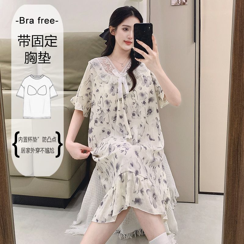 Plus Size Sweet Floral Print N - Summer Clothing For Women incelemesi ve fiyatı