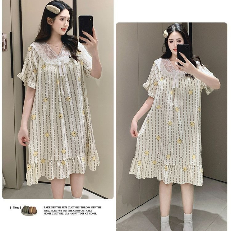 Plus Size Sweet Floral Print N - Summer Clothing For Women incelemesi ve fiyatı