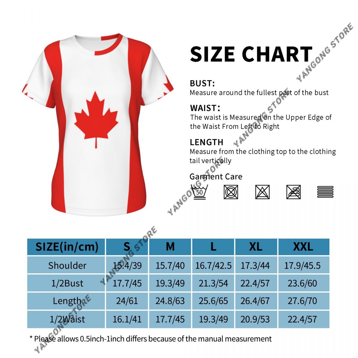 Women's T-shirt Canada Canadia - Summer Clothing Women Canada incelemesi ve fiyatı