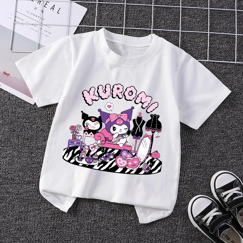 Kuromi Girls Clothing Cute Gir - Summer Clothing For Baby Boy incelemesi ve fiyatı