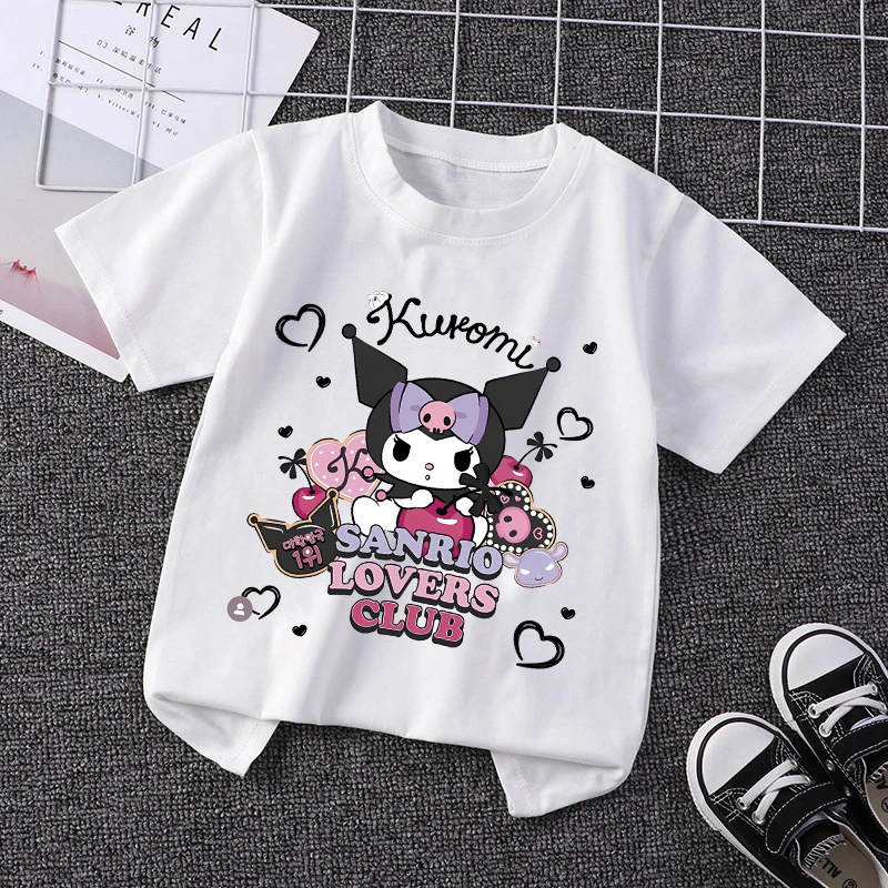 Kuromi Girls Clothing Cute Gir - Summer Clothing For Baby Boy incelemesi ve fiyatı