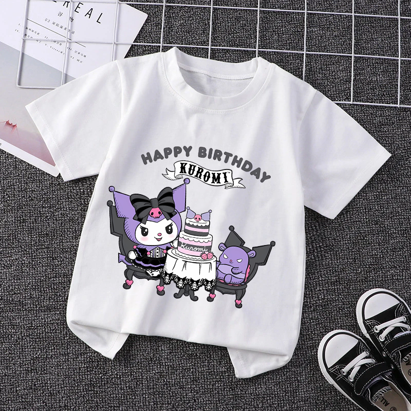 Kuromi Girls Clothing Cute Gir - Summer Clothing For Baby Boy incelemesi ve fiyatı