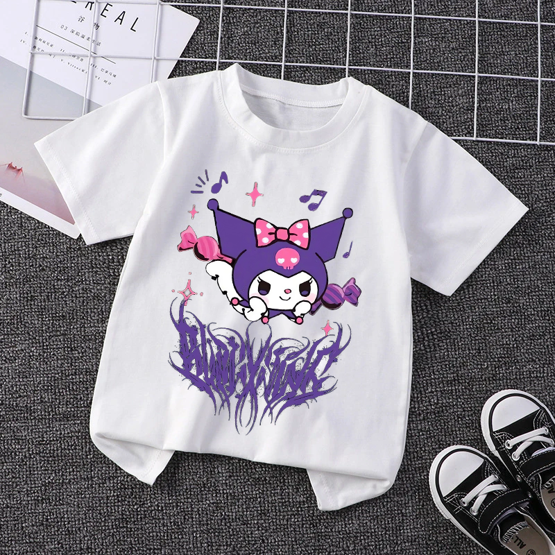 Kuromi Girls Clothing Cute Gir - Summer Clothing For Baby Boy incelemesi ve fiyatı