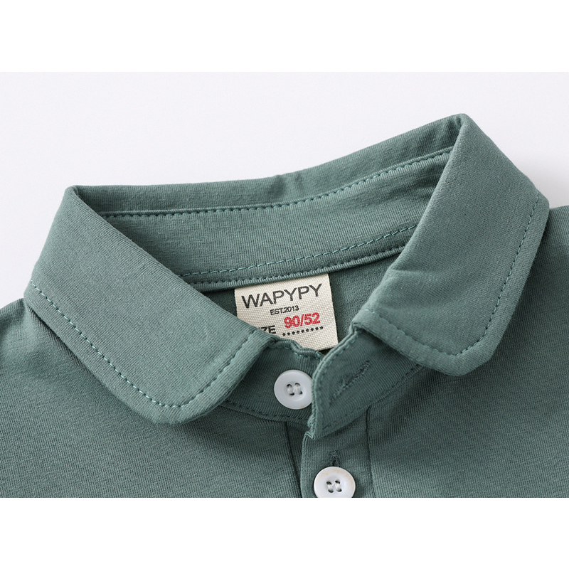 Boys Cotton Polo Shirts Childr - Summer Clothing For Baby Boy incelemesi ve fiyatı