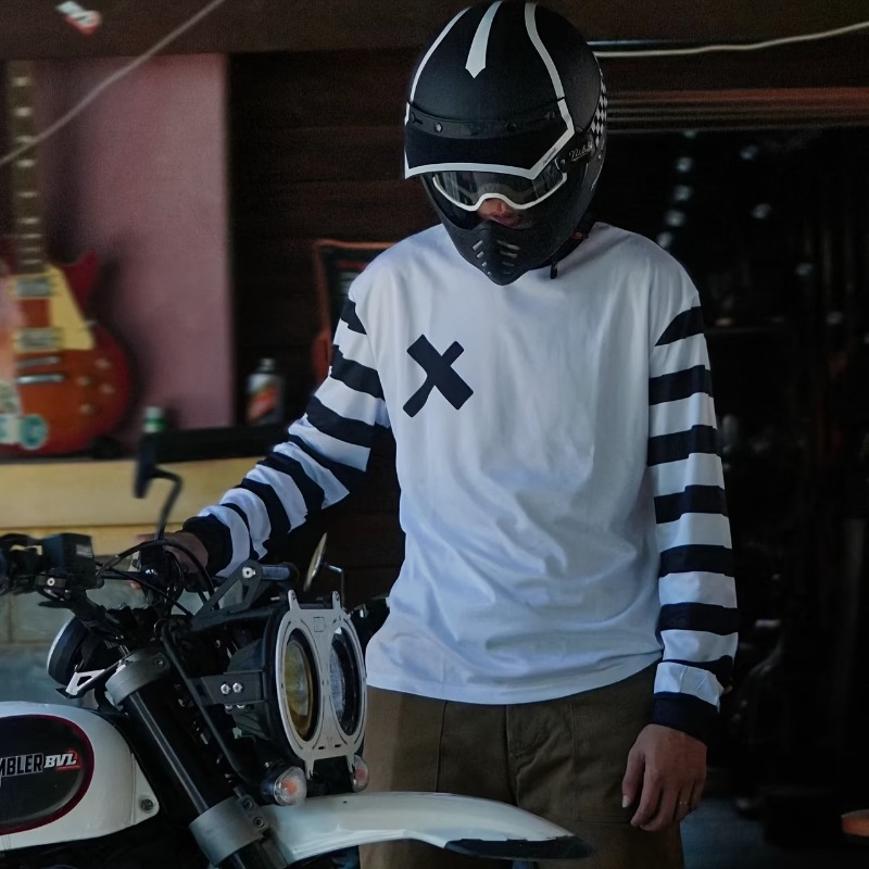 Summer White Motorcycle Off-Ro - Summer Clothing Motorcycle incelemesi ve fiyatı